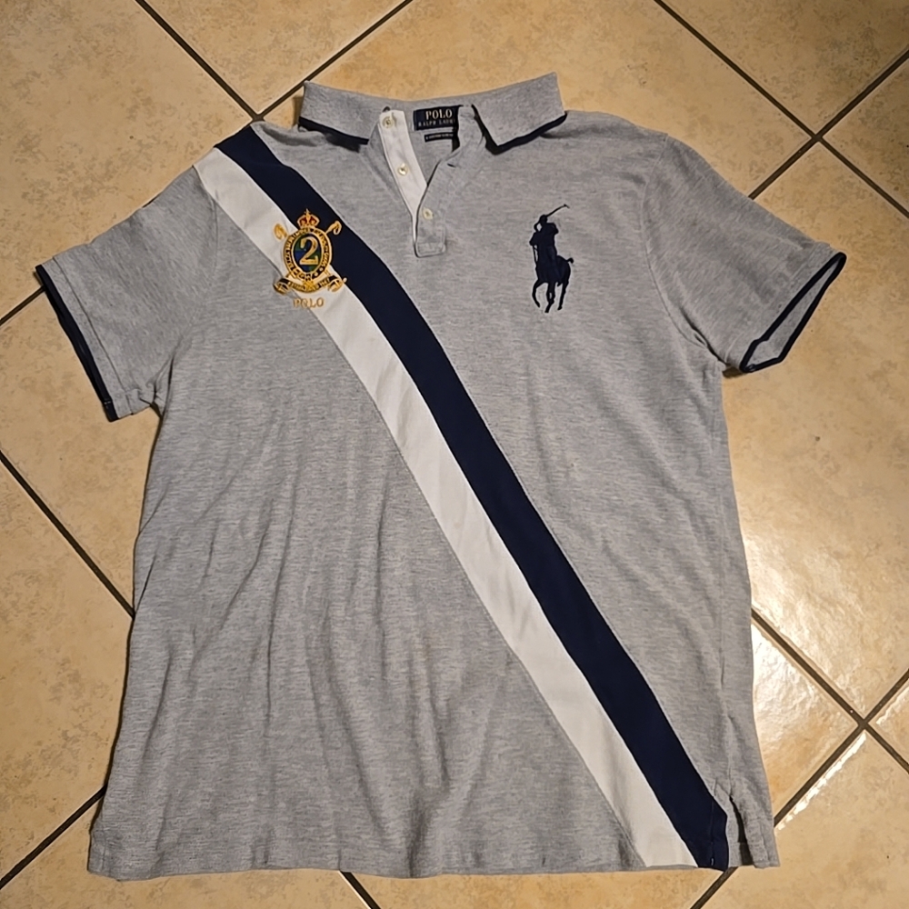 Ralph lauren polo men's Xl big pony Cresent